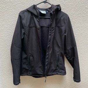 Mountain Warehouse Black Soft Shell Jacket Size 8